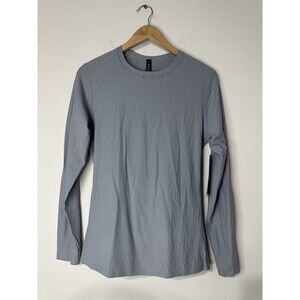 Lululemon SenseKnit Running Long Sleeve Men's XL Rhino Gray $98